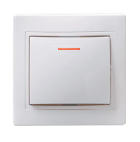 I3 выкл. 1кл. с инд. 10А КВАРТА ВС 10-1-1-КБ (200)