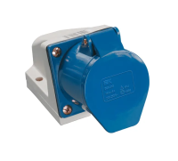 Стационарная розетка 113 2р+ре 16А 220В IP44 UNIT (10/100)