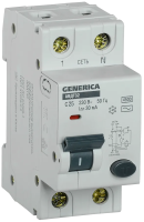 Автомат УЗО АВДТ 32 25А GENERICA (6/60)