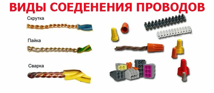 8 лучших способов соединения жил кабелей и проводов. Как правильно соединять провода