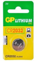 Батарейка для часов и игрушек GP CR2032-7C1