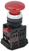 Кнопка AEA-22 (грибок, красный) IEK (10/200)
