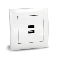 Розетка 2 USB 5V 2.1 с/у VITA (10/200)