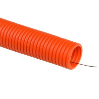 Трубы Гофра двустенная (с протяжкой) d75 IEK (50)