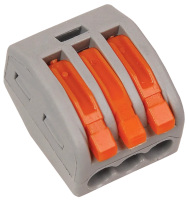 222-413 Клемма (0,08-2,5мм 32А) UNIT (50/3000)