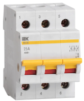 Выкл. нагрузки ВН-32 (3ф) 25А IEK (4/80) ***