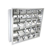 LED ДВО RASTR 4x9W 617х595х70 IP20 MEGALIGHT (2) (лампы приобретаются отдельно)