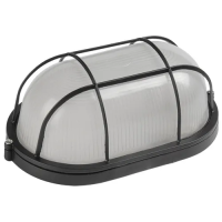 НПП 1202-100 черн/овал с реш. IP54 ИЭК(8)