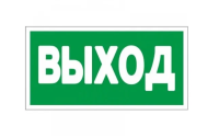 Пиктограмма ПЭУ-010 Выход (210х105) (1) ***