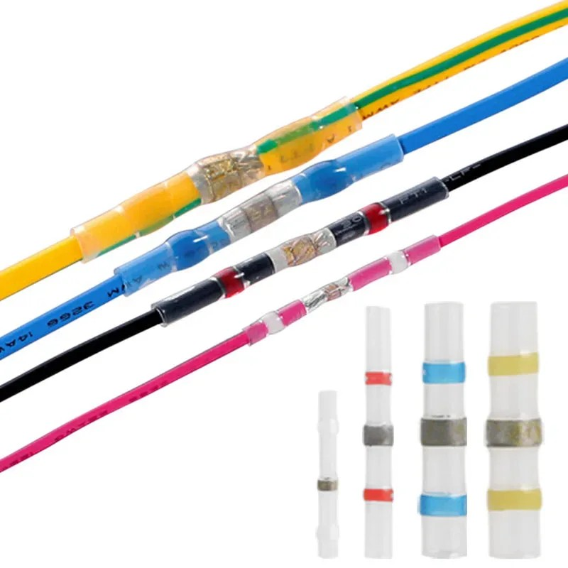 Термоусадочные трубки с припоем и клеевым слоем