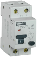 Автомат УЗО АВДТ 32 32А GENERICA (6/60)