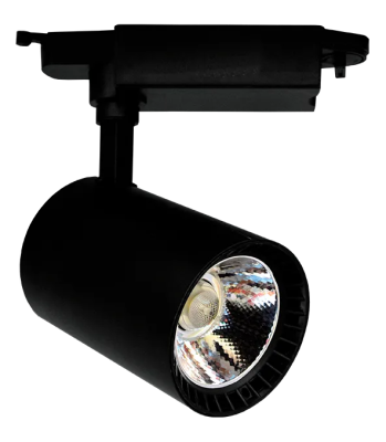 LED MARKET (чёрный) 30W 2400Lm  d87x135 4000K IP20 MEGALIGHT (20)