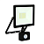 LED ПРОЖЕКТОР INTER FOX 30W 2700Lm 140x48x195 6500K IP44 MEGALIGHT (24)