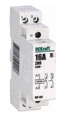 Контактор МК-103 2НО 20А 230В (12) DEKraft NEW