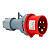 Переносная вилка 015 3р+ре+n 16А 380В IP 44 EXPERT UNIT (10/60)