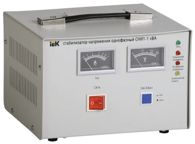 Стабилизатор СНИ 1 кВА (1ф) IEK (1)