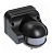 Датчик движения ДД 009 черный,до 1100 Вт,дальность 12 м IP44 IEK NEW (48)