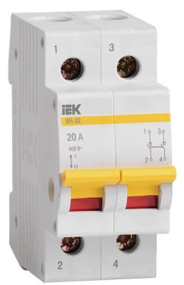 Выкл. нагрузки ВН-32 (2ф) 20А IEK (120) ***