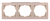 L49 Рамка 3-я жемчуг Deriy 702-3000-148