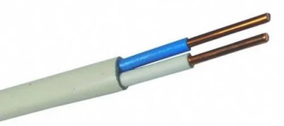 Провод ПУНП 2х2,5 белый -0,38 кВ (бухта 250м) ГОСТ