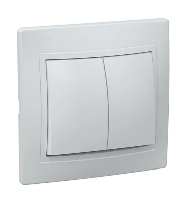 I2 выкл. 2кл. 10А КВАРТА ВС 10-2-0-КБ (200)