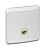 S306 Комп. розетка RJ-45 кат.5 с/у ЭТЮД KOMC-001B (10)