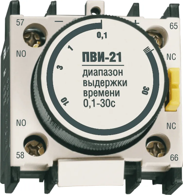 Приставка ПВИ-21 задержка на выкл.0,1-30 сек.1з+1р IEK*** (200)