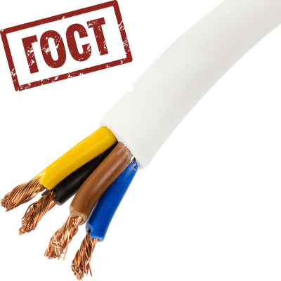 Кабель ПВС 4х 4 -0,38кВ (ГОСТ) бухта 100метров