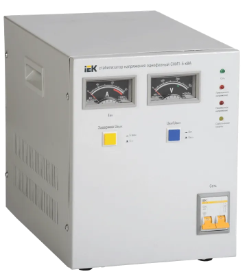 Стабилизатор СНИ 5 кВА (1ф) IEK (1)