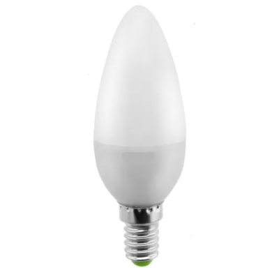 LED ЛАМПА C37 Свеча 4,5W 405Lm 230V 2700K E14 MEGALIGHT (10/100) ***