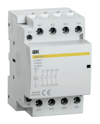 Контактор модульный КМ63-40М AC/DC IEK