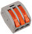 222-413 Клемма (0,08-2,5мм 32А) UNIT (50/3000)