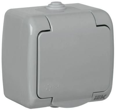 Выключатель 1кл о/у 10А IP54 AQUATIC ВС-20-1-0-А IEK