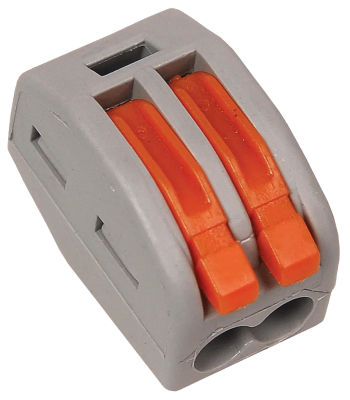 222-412 Клемма (0,08-2,5мм 32А) UNIT (50/3000)