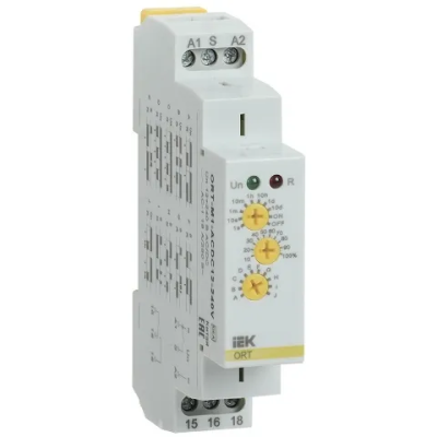 Реле времени  ORT многофункц. 2 конт. 12-240V AC/DC IEK (1/200)