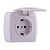 L30 Роз.о/у з/к IP44 белая Demet 711-0200-123 (10)