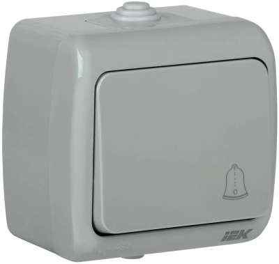 Выключатель кнопочный 1кл. о/у 10А IP54 AQUATIC ВС-20-1-3-А IEK