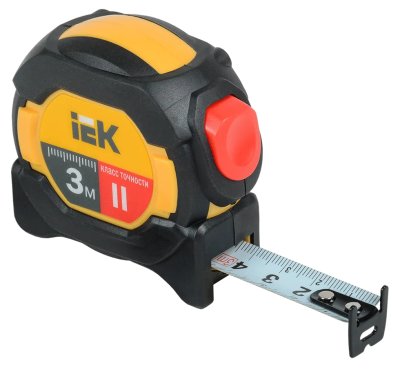 Рулетка измерительная Professional 3м IEK